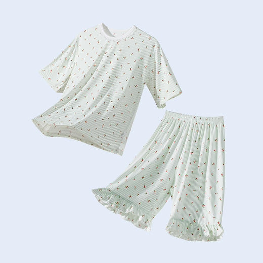 连绵· 樱桃印花家居服（女款） 商品图2