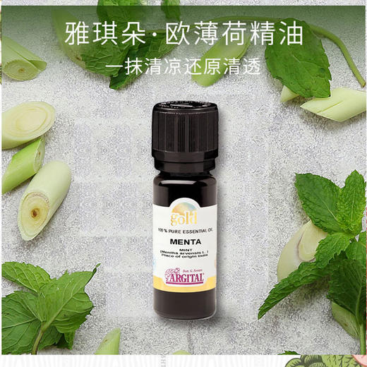 雅琪朵：欧薄荷精油10ml 提神醒脑 养肝&利胆 防晕车 商品图1