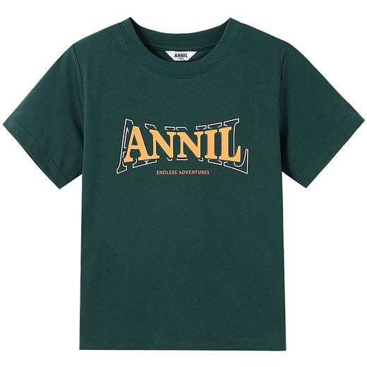 男女童圆领短袖针织衫夏季新款安奈儿童装EM521212 商品图11