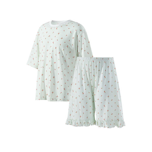 连绵· 樱桃印花家居服（女款） 商品图1