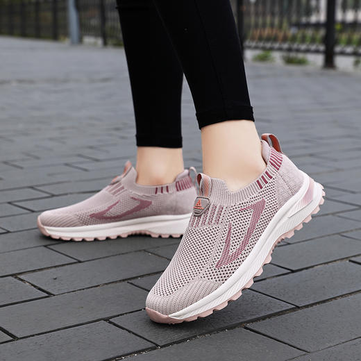 品牌直发！张晨光代言【康乐健中老年运动鞋】健步鞋 一脚蹬 软底 舒适 透气网面 商品图8