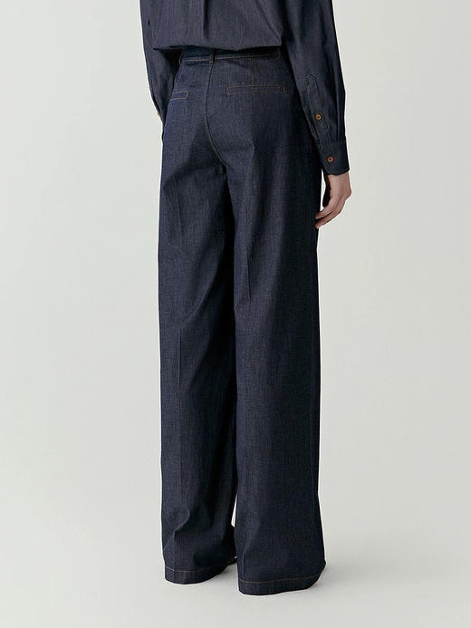 510-4 圆正 小禾 341款 超薄牛仔长裤 腰围77我穿29 宽松合适 商品图8