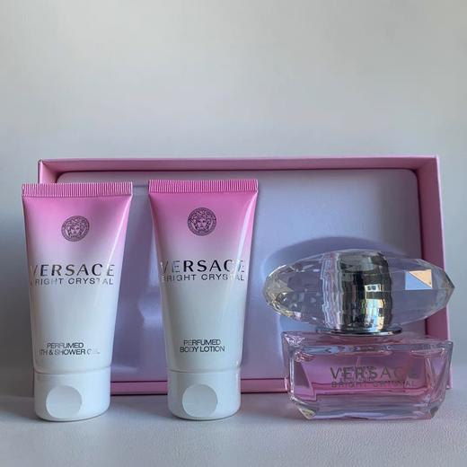 范思哲粉耀晶钻香水套装（粉钻50ml+沐浴露50ml+身体乳50ml） 商品图2