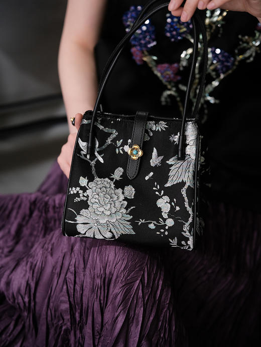 盛唐婧 |知颜手提包-黑色[特价品] 商品图2