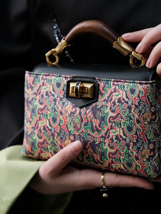 盛唐婧 |丹枫手提包-黑色[特价品] 商品图2