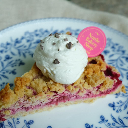 传统树莓燕麦派切角 Traditional Swedish Raspberry Oat Pie Slice 商品图2
