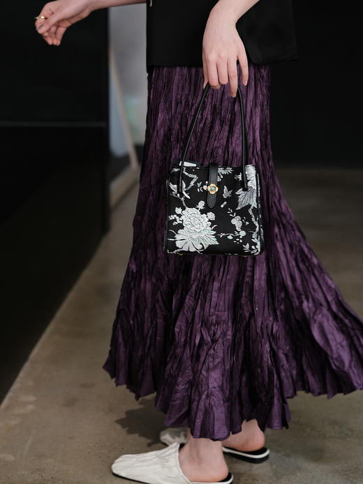 盛唐婧 |知颜手提包-黑色[特价品] 商品图6