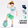 [网眼透气]嘟嘟家儿童套装夏季男童篮球服夏装宝宝短袖短款两件套 商品缩略图2