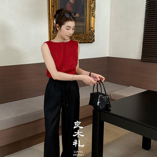 【部分现货】良木礼百搭阔腿裤（0829） 商品图1