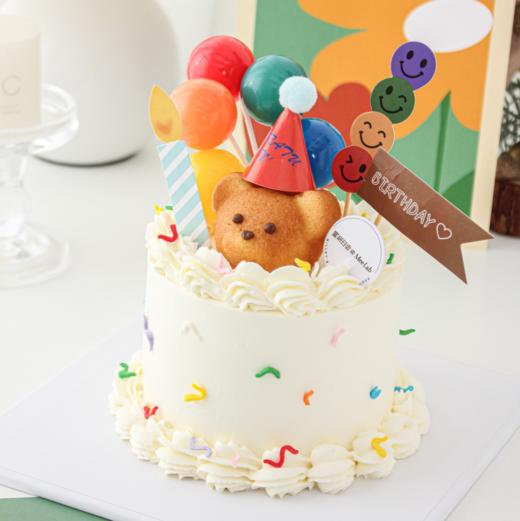 0824 | 童心未泯可爱小熊蛋糕 商品图0