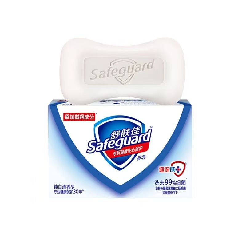 舒肤佳纯白清香型香皂100克