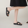 【夏季新款】西村名物2025年夏季新款舒适平底包脚露趾后空拖鞋T25BJ20951 商品缩略图5
