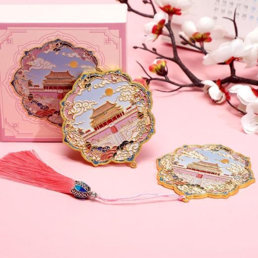 高颜值文创纪念品古风中国风随身化妆镜景点旅游伴手礼 商品图0