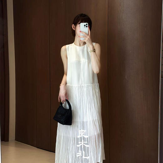 【卖完下架】良木礼醋酸连衣裙（82627） 商品图0