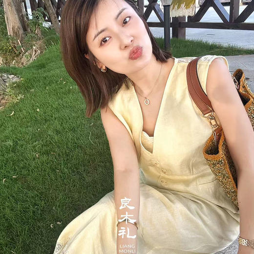 【不退不换】亚麻蕾丝马甲&亚麻蕾丝半裙 商品图4