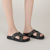 【夏季新款】西村名物2025年夏季新款舒适平底包脚露趾后空拖鞋T25BJ20951 商品缩略图4