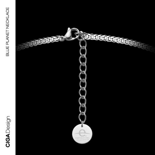 不锈钢吊坠CIGAdesign玺佳守护蓝色星球项链吊坠时尚环保吊坠 商品图2