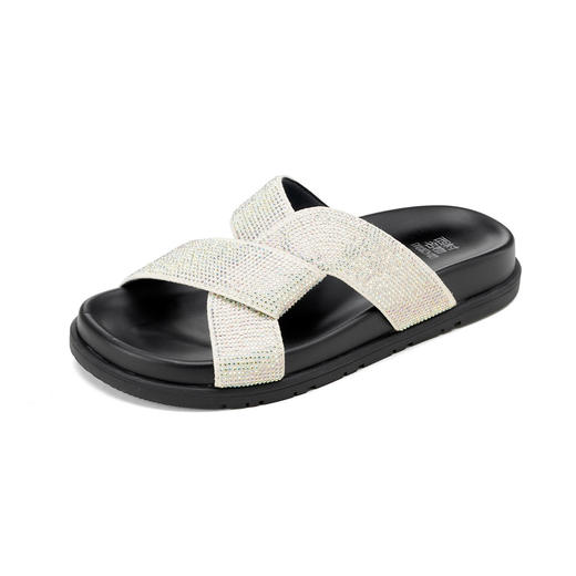 【夏季新款】西村名物2025年夏季新款舒适平底包脚露趾后空拖鞋T25BJ20951 商品图10