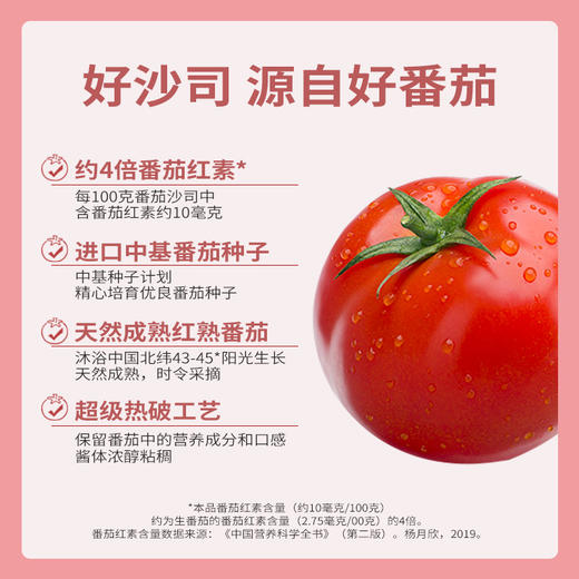 中基·番茄沙司·240g*3  新疆番茄 自然酸甜 商品图2