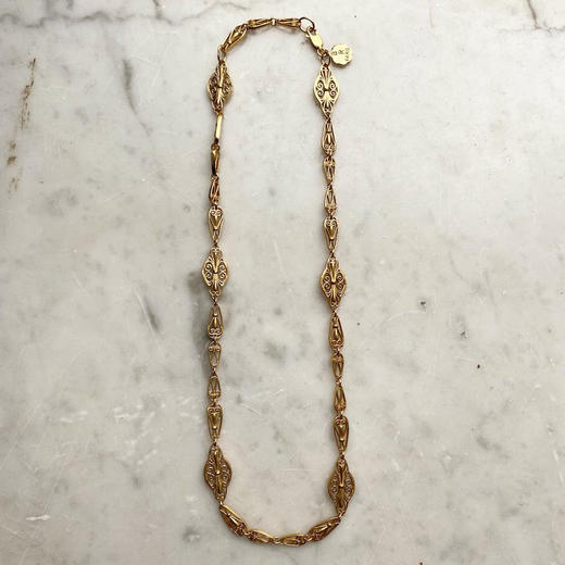 北京仓｜Bohemian Rhapsodie-Simone Long-镀金 镂空 项链［法国设计师］ 商品图8