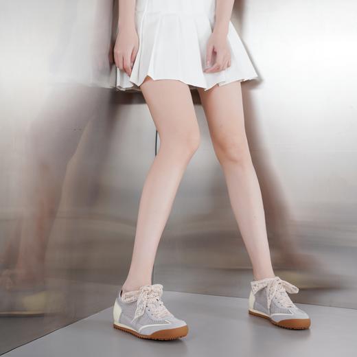 【夏季新款】西村名物2025年夏季新款舒适透气平底防滑系带百搭德训鞋X25AM15891 商品图3