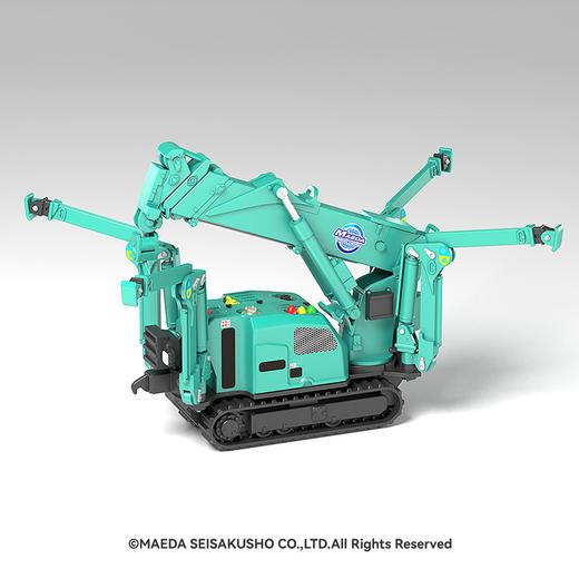 【GSC补款】MODEROID 前田制作所 蟹式起重机（绿色） 商品图2