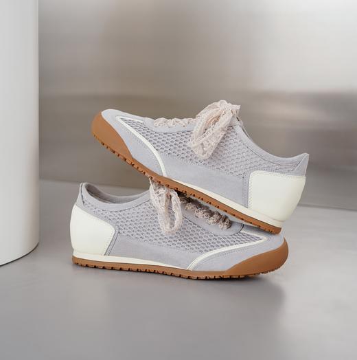 【夏季新款】西村名物2025年夏季新款舒适透气平底防滑系带百搭德训鞋X25AM15891 商品图7