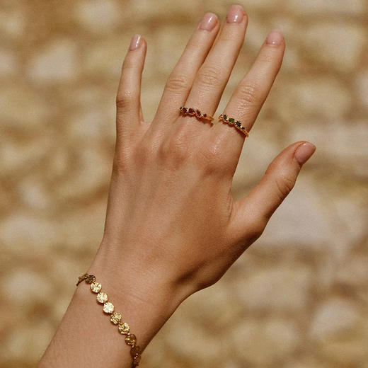 北京仓｜Agapee-Koré-红色宝石 戒指［法国设计师］ 商品图3