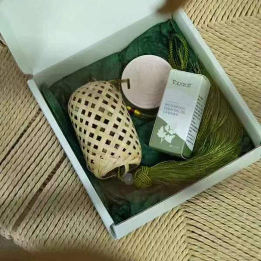 【断货】正安优选·艾草香氛礼盒   扩香石+艾草香氛精油 商品图6