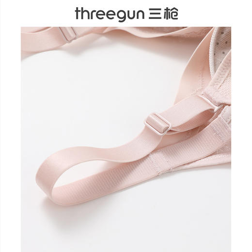 Threegun三枪 无钢圈蕾丝文胸-T90022A01 商品图8