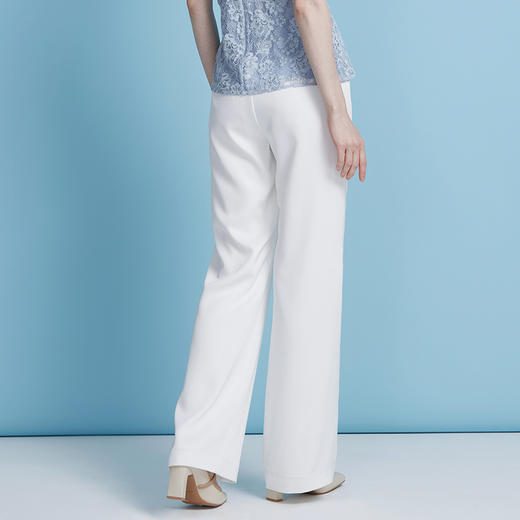 EITIE爱特爱春季新款通勤显瘦显高百搭高腰裤子7705413 商品图5