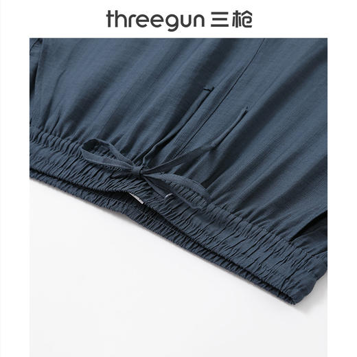 Threegun三枪 休闲女士九分长裤-T60007B01 商品图3