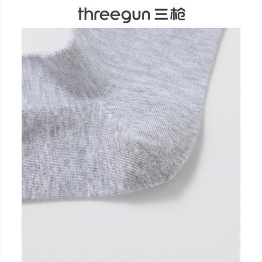 Threegun三枪 网眼直角中筒男袜(1双装)-T90007Z03 商品图4