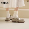 预售7天|Safiya/索菲娅2025魔术贴休闲外穿百搭内增高复古厚底勃肯鞋SFD3110401 商品缩略图8