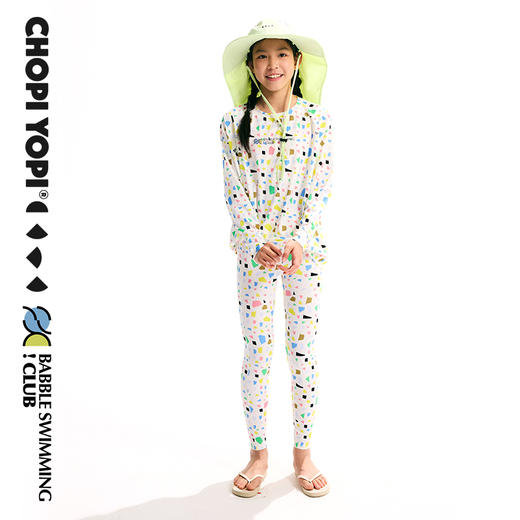 chopiyopi童装 儿童俱乐部印花打底长裤 商品图6