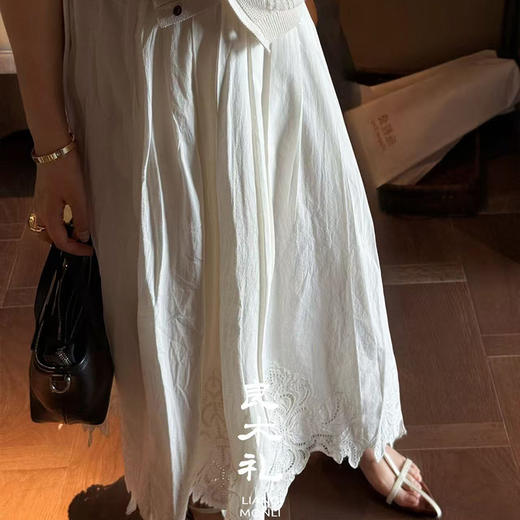 【不换不退】良木礼牛皮十字凉鞋（00831） 商品图3