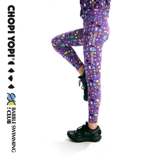 chopiyopi童装 儿童俱乐部印花打底长裤 商品图5