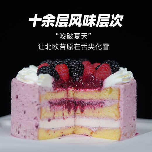 遇·四季-苔原莓果 树莓黑莓奶油蛋糕 商品图2