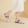 【夏季新款】西村名物2025年夏季新款舒适平底包脚镂空新中式玛丽珍单鞋T25AH16601 商品缩略图1