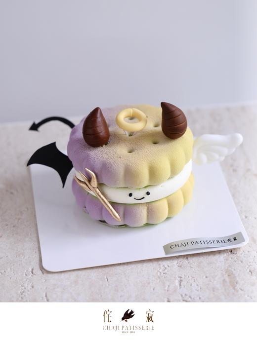 双子座慕斯(很小）（翻糖比较沉，收到尽快食用） 商品图1