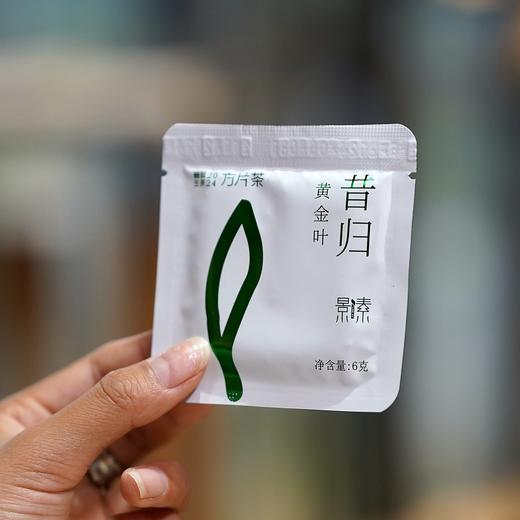 「昔归古树黄金叶·2024春」方片茶，气重如山，回甘隽永（24袋*6克） 商品图2