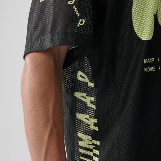 MAAP 男女同款 Aerate Mesh Tee 黑色 限量版 网眼T恤 商品图4