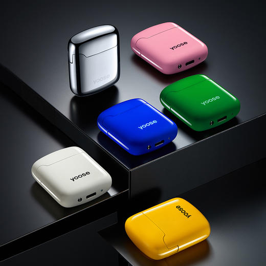 yoose有色电弧打火机迷你充电式脉冲双电弧防风打火机送男友礼物 商品图0