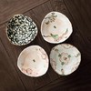 日本进口日式釉下彩陶瓷汤盘手工家用菜盘子樱花汤碗美浓烧手绘樱花山樱花山茶花多用钵 商品缩略图0