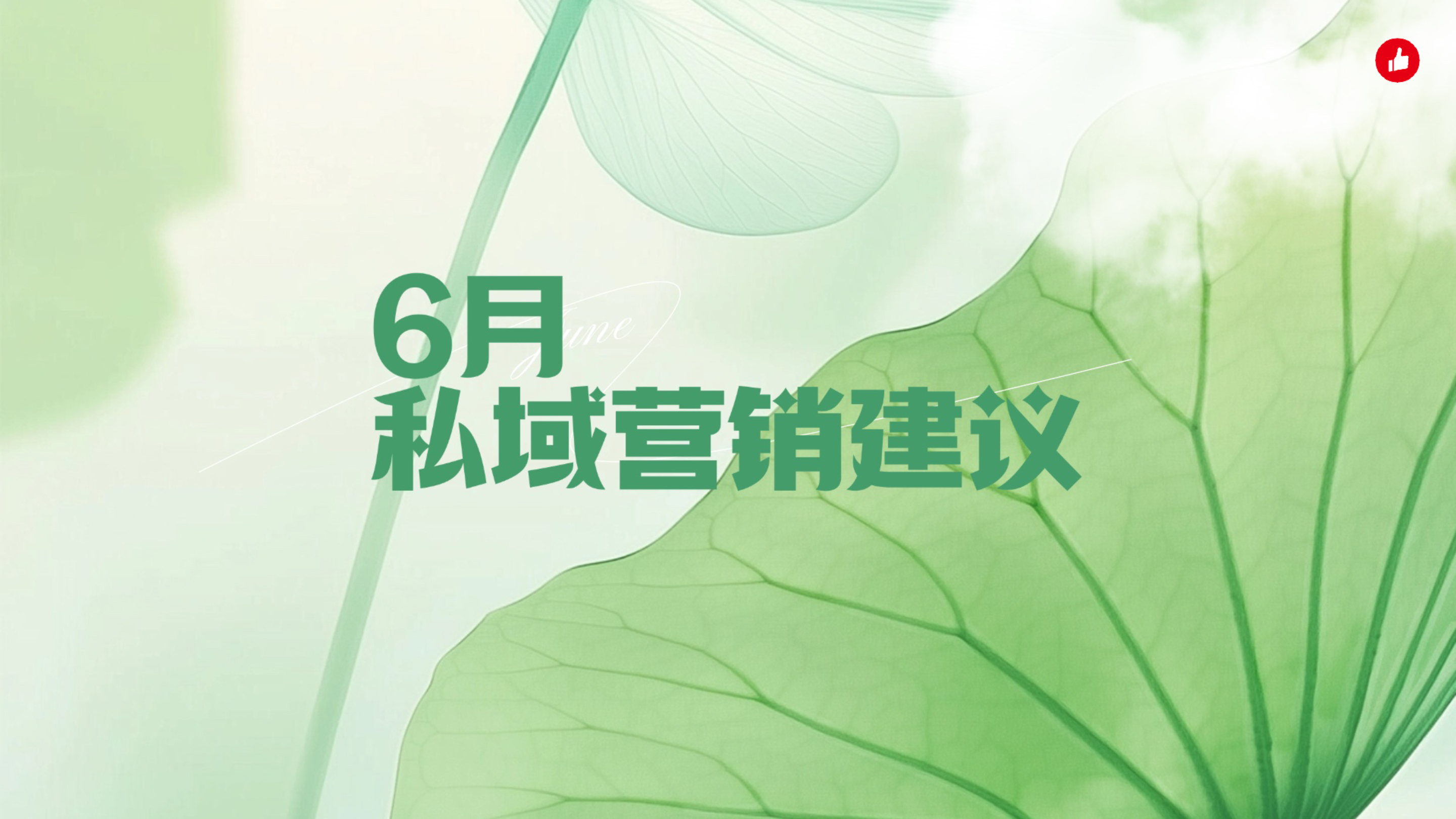 《2025年6月私域营销建议》：20条专家私域营销建议请收好～