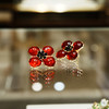 订购4个月到｜Gripoix Paris-Poppy Flower-耳环［法国设计师］ 商品缩略图0