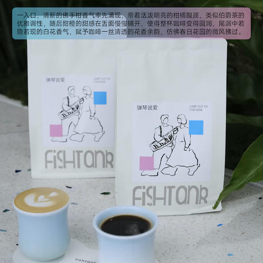 弹琴说爱 浅烘意式拼配咖啡豆 商品图2