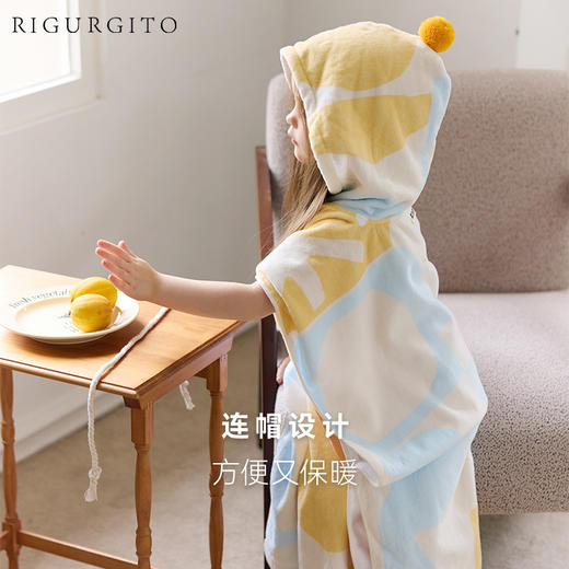 【代发】RIGURGITO儿童浴袍“小小漫游者”系列儿童浴袍纯棉 商品图2