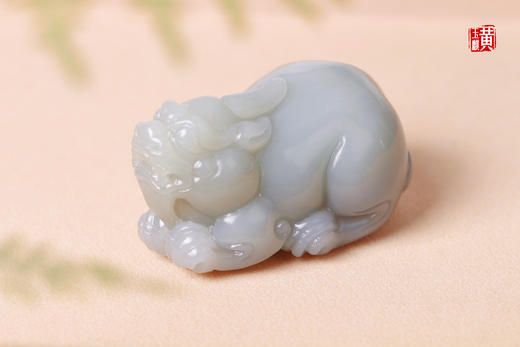和田烟紫玉【貔貅】摆件 商品图3