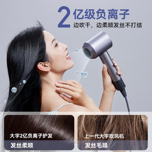大宇 高速吹风机HD04 2亿级负离子 柔顺发丝 恒温护发 小巧轻盈  72小时发货 商品图0